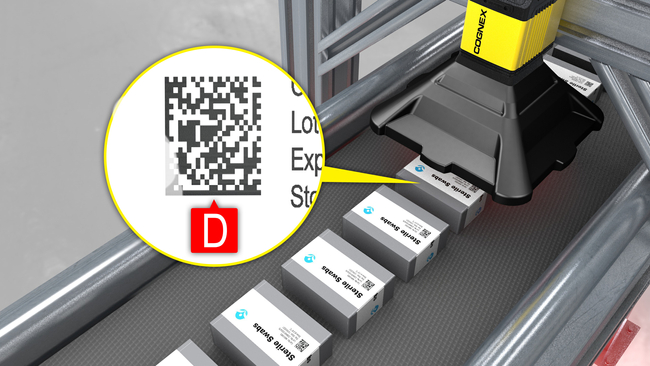 Damaged 2D code